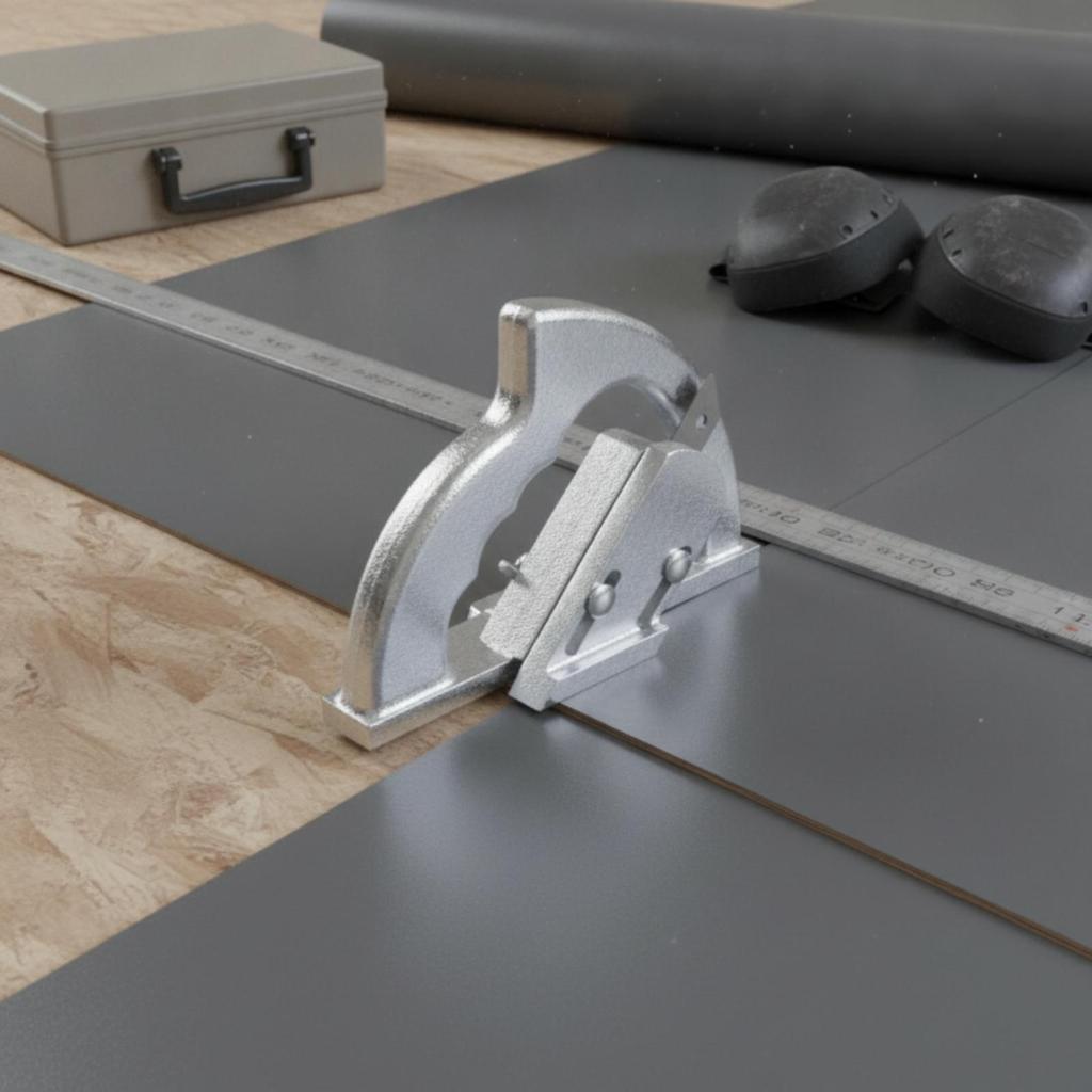 Manual Flooring Seam Push Long-Lasting PVC Trimmer Professional Floor