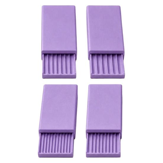 Artisan Clay Crafting Accessories 4Pcs Gel Ball Roller Maker Tool, 2mm 3mm 4mm 5mm Bead Roller, Multi Groove Shaping Molds for DIY