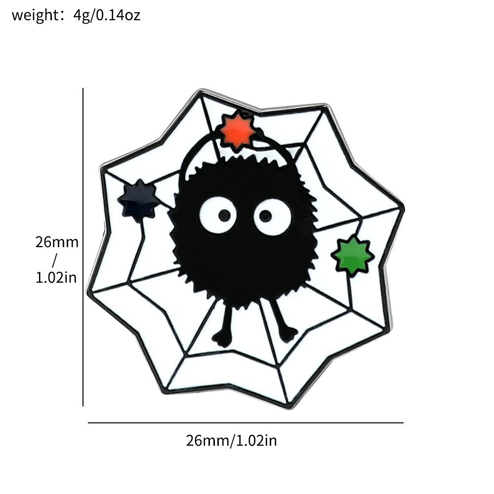 105 Spilla Metallica Animazione Miyazaki Hayao Cincillà Ponyo Sosuke Spilla in Lega Decorazione Accessori Zaino
