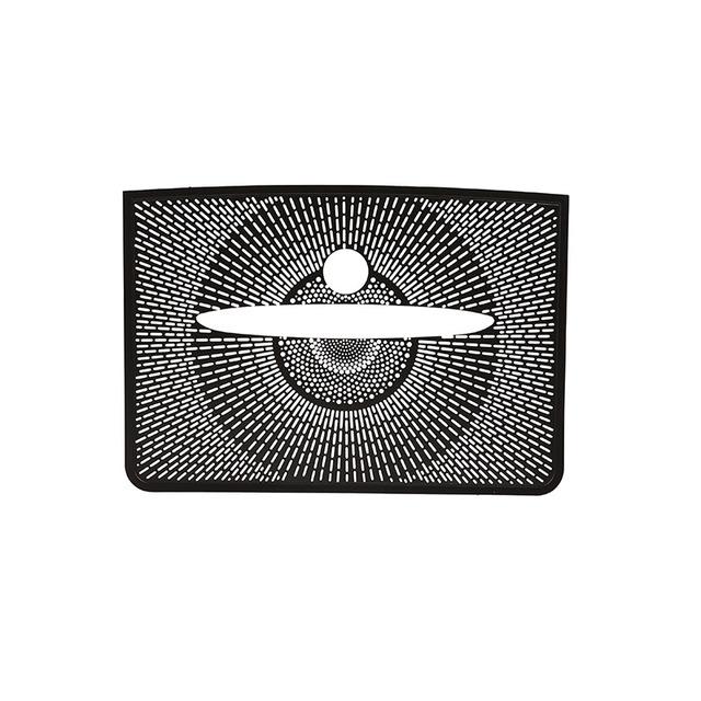 Aluminiumlegierung Auto Armaturenbrett Lautsprecher Abdeckung Trim Für Mercedes Benz GLK Klasse X204 GLK260 300 2008-2015 Auto Innen