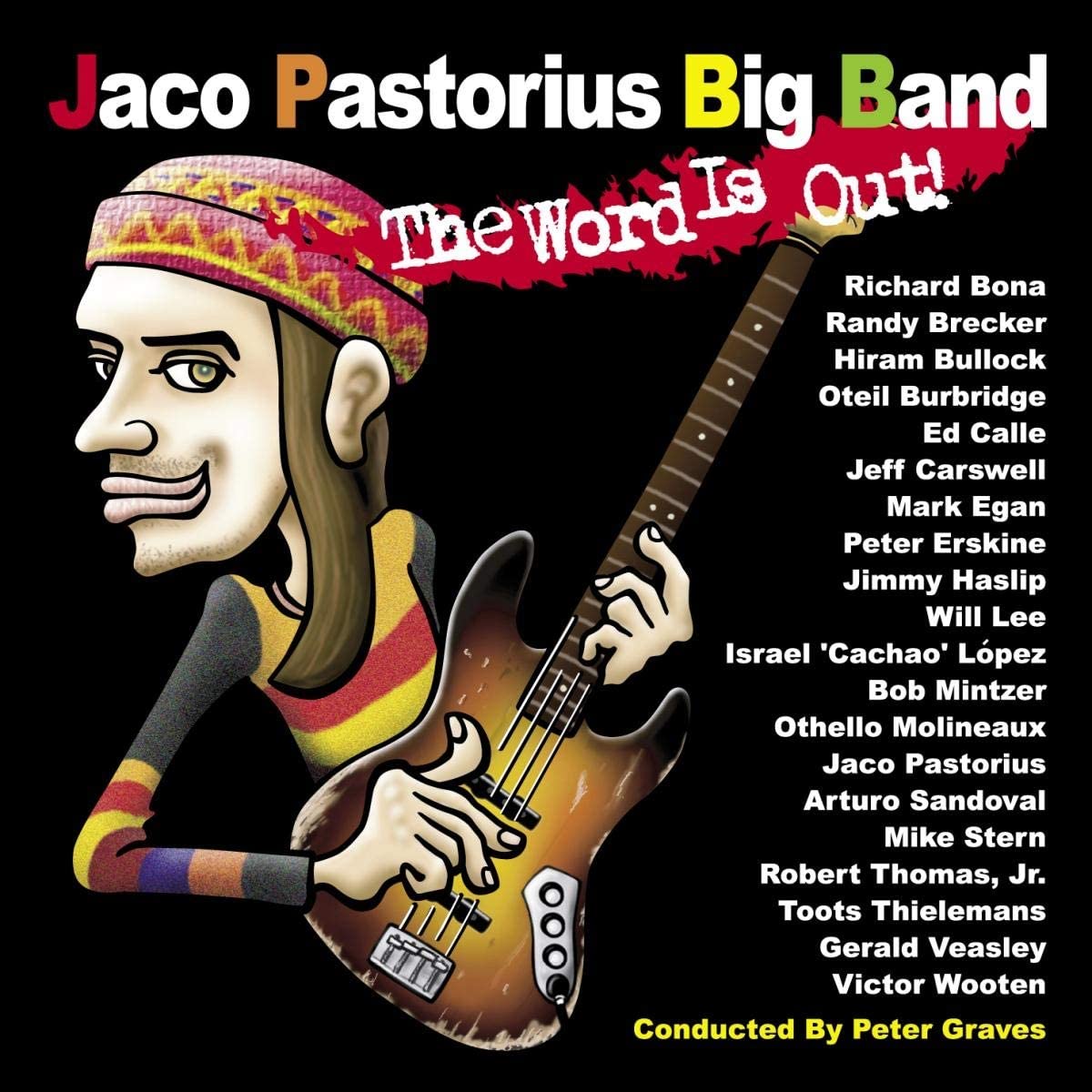 

CD JACO PASTORIUS BIG BAND - The Word Is Out HUCD3110 Япония Джаз Б/У