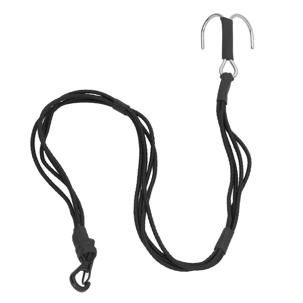 RC Crawler Kinetic Winch Strap Elastic Rescue Towing Trailer Rope Strap with Hooks for 1 10 1 8 RC Car