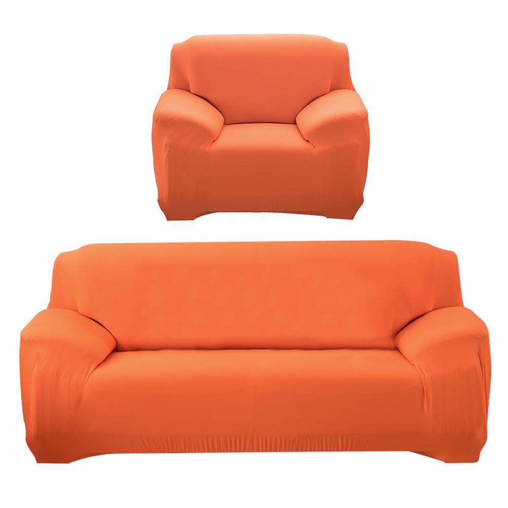 Solid Color Soft All-inclusive Fabric Cover Elastic Sofa Cover Couch