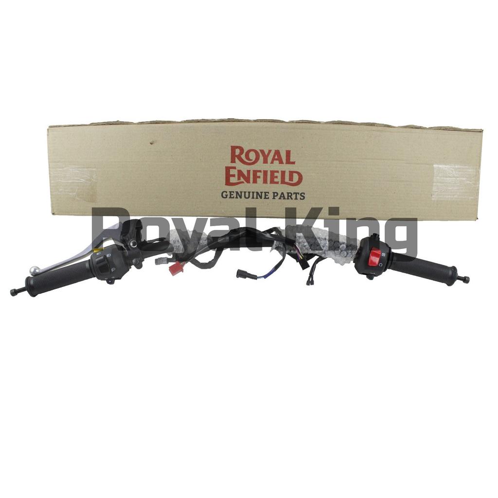 Royal Enfield "Black Complete Handlebar Assembly" For Scram 411