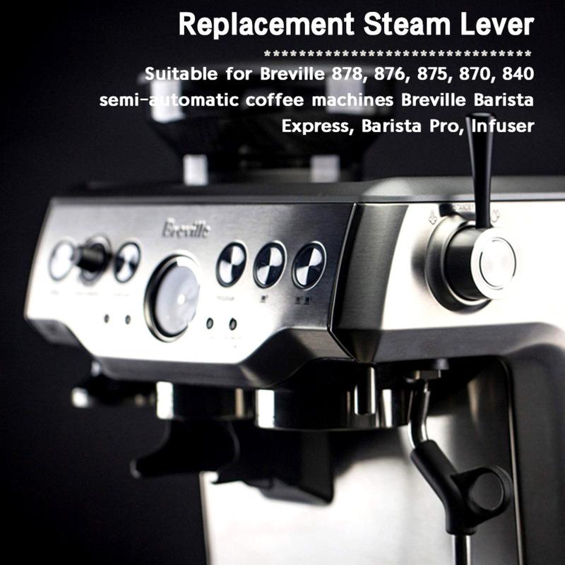Wymienny Uchwyt Dźwigni Ekspresu do Kawy ze Stali Nierdzewnej Dla Breville 878 876 875 870 840 Breville Barista Express Barista Pro Infuser