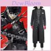 Wyjątkowy strój cosplay Persona 5 Joker Kaitou płaszcz trencz dla entuzjastów
