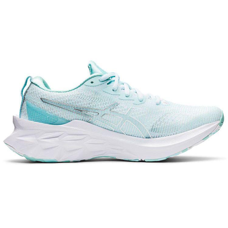 Asics  Novablast 2 LE White Pure Silver Women Sneakers Green 1012B177-100