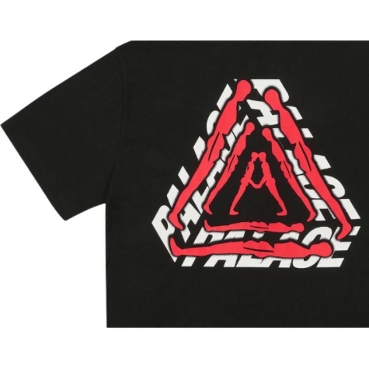 Palace P3 Lean T-Shirt Black Unisex Tops P28TS036