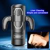 Automatic Thrusting Sucking Male Masturbator Cup Heating Penis Trainer Massager Pocket Pussy with Handle Sex Machine for Men Gay