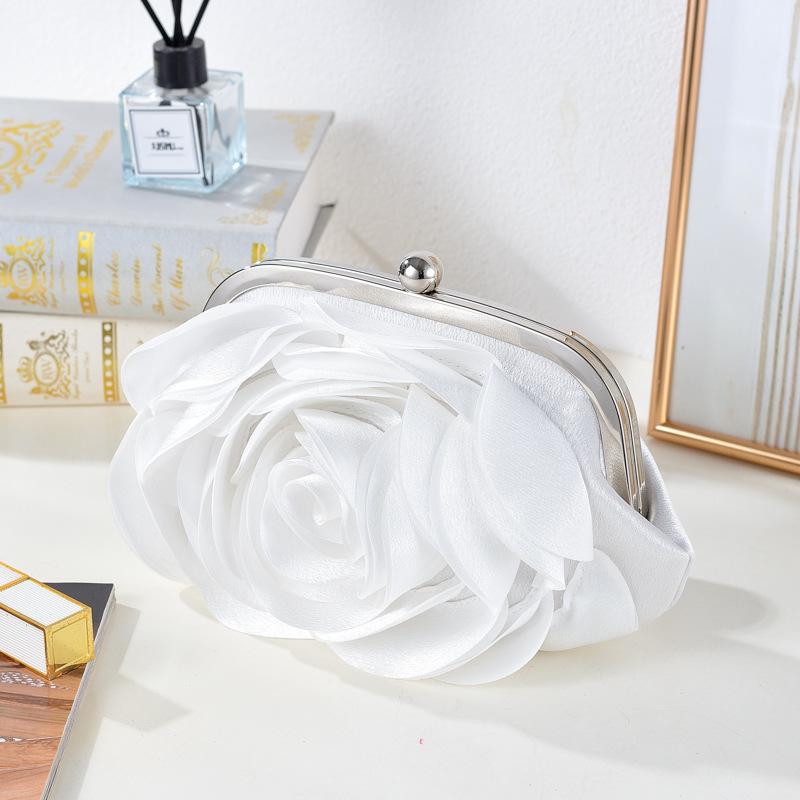 New temperament elegant flower banquet bag bridal bag dress bag clutch bag fashion bag cheongsam hanfu bag