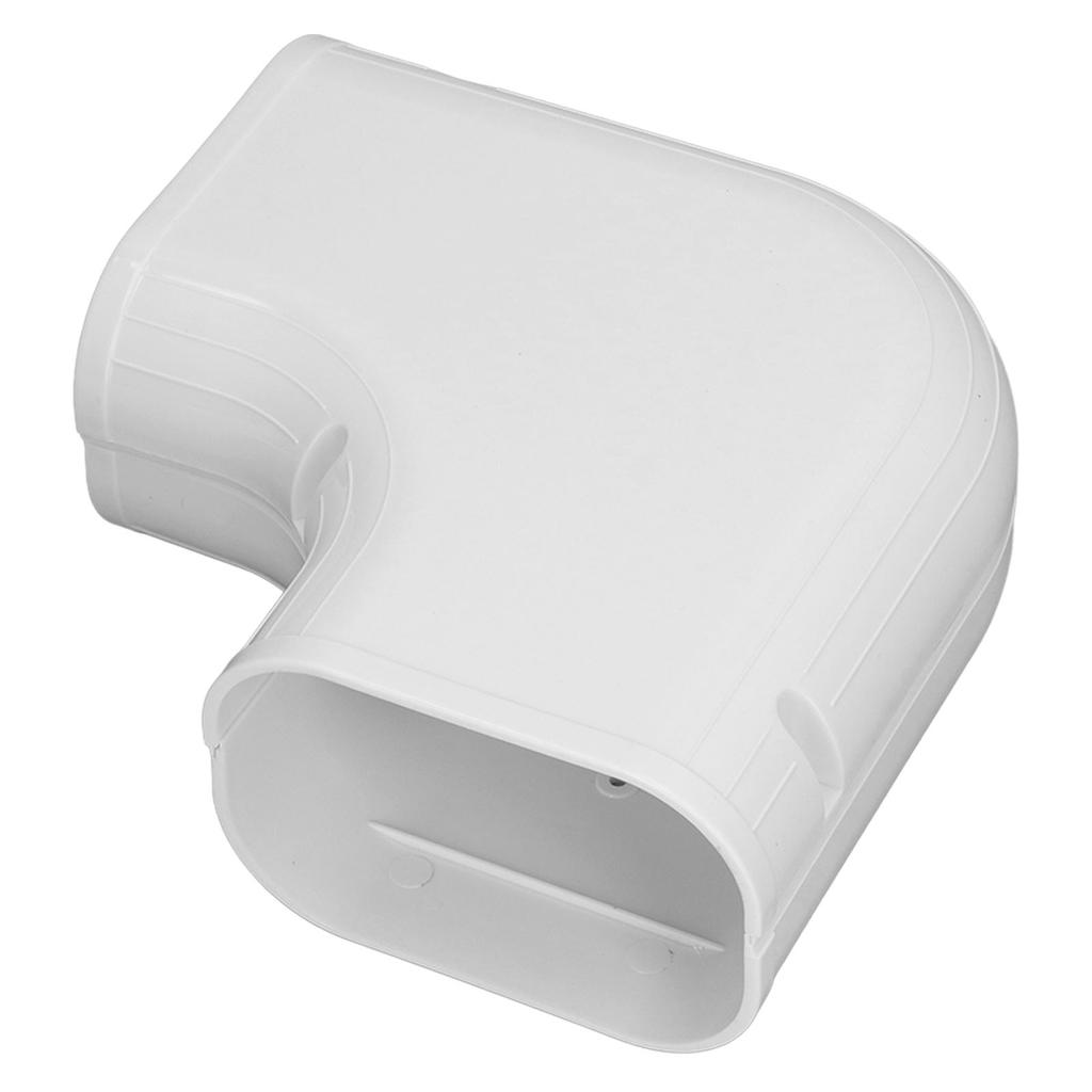 Flacher Winkel Leitungsabdeckung 433 130 Serie Dekorative PVC-Rohrabdeckung Klimaanlagen-Rohrleitungszubehör