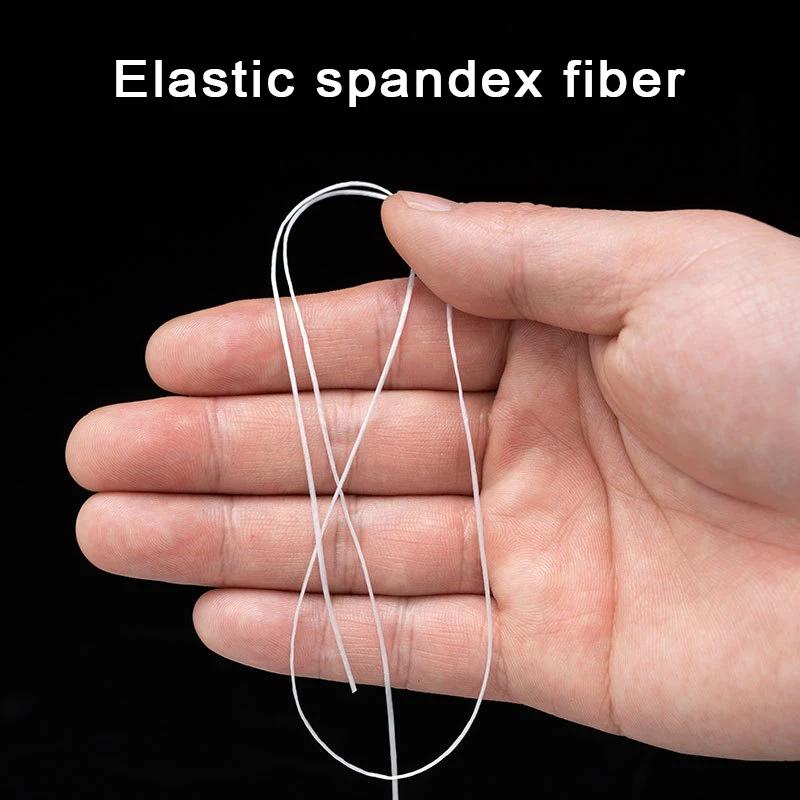 1-5Rolls Strong Elastic Line Crystal Beading Cord for DIY Stretchy Thread String Necklace Jewelry Making Bead Cords Rope 8m/Roll