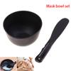 Diy Facial Mask Mixing Bowl Spoon Stick Set Tool Soft Mud Mask Applicator Plastic Spatula Household Accessories Makeup Tools Kit