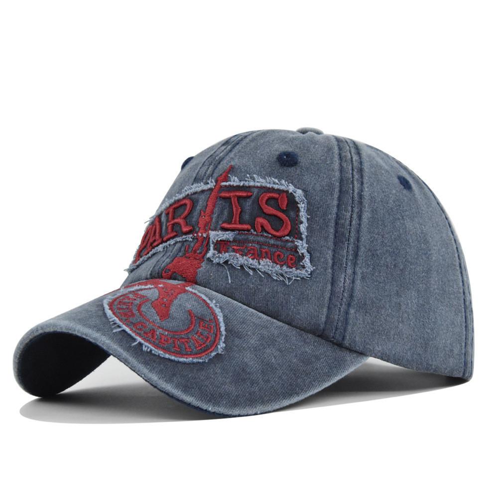 Tongue Hat Duck Letter Embroidered Baseball Hat Retro Make Old Sun Hat Fashion