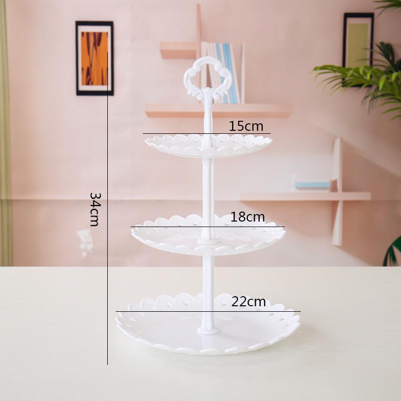 Cake Stand Birthday Cake Stand Display Cupcake Stand Snack Fruit Plate Wedding Party Tray Dessert Table Decorate Kitchen Tools
