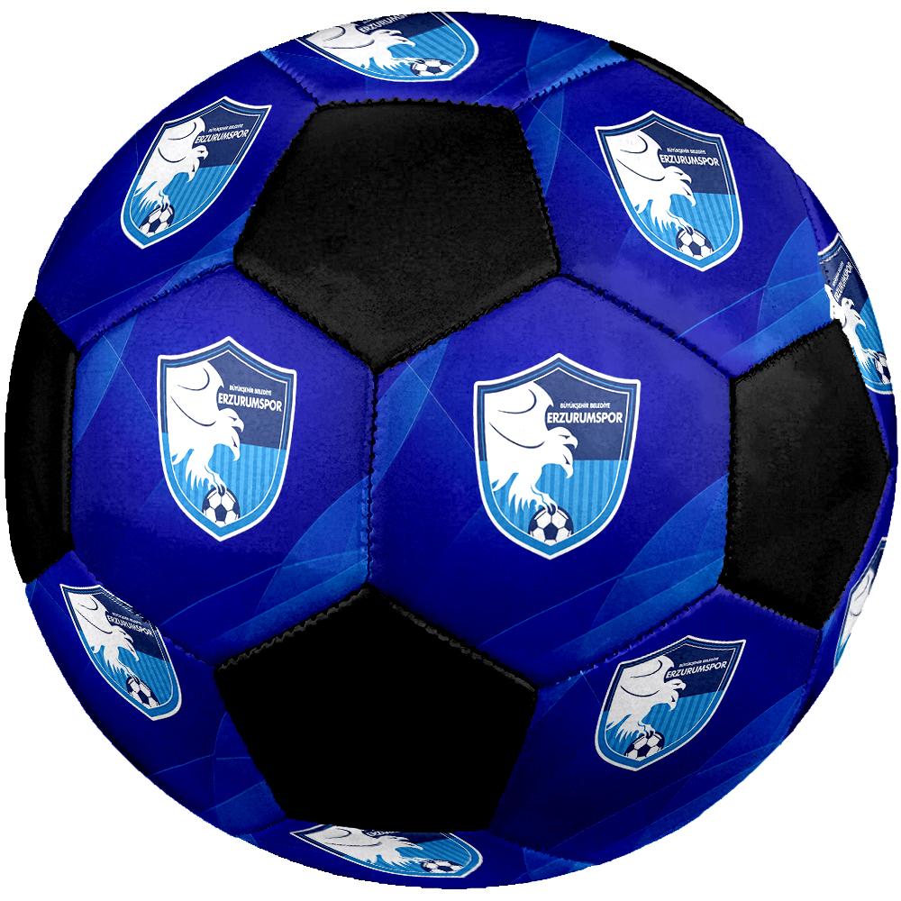 SIZE 5 Erzurumspor FK Soccer Ball Colorful All Ages Machine Stitched PVC Competition Ready Durable High-Bounce