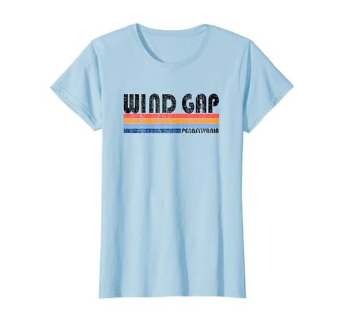 Wind Gap, PA Hometown Pride Retro 70s/80s Style T-Shirt