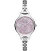 Aurora Mother of Pearl Silver Metal Ladies Quartz Watch AR11122