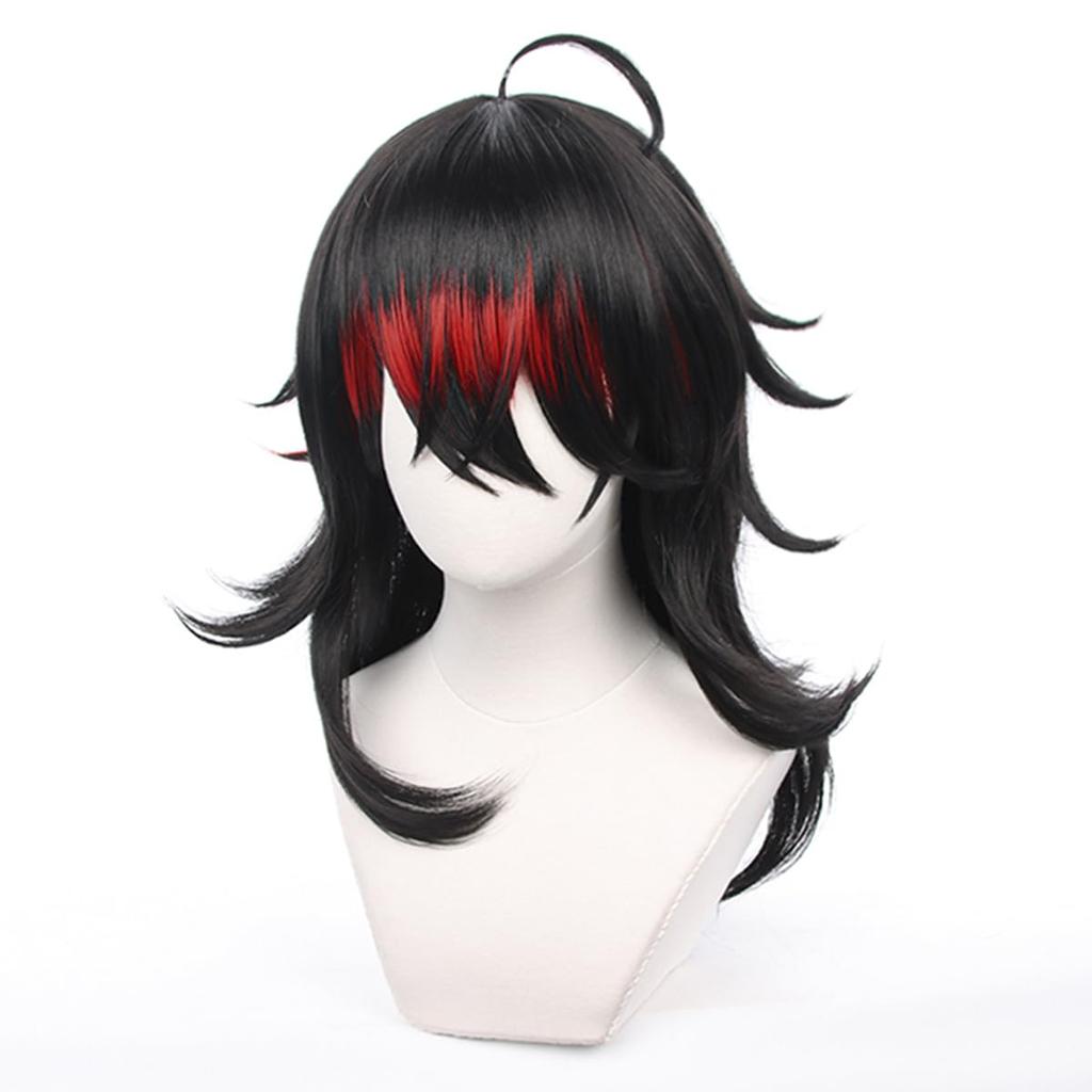 VoxAkuma Cosplay Wig, Heat-Resistant, Perfect for Cultural Festivals, School Festivals, Halloween, Christmas, and Photo Shoots. Includes Wig Net.