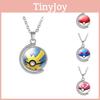 Søt Pokemon Pokeball Halskjede Søt Tegneseriefigur Smykker Håndlaget