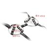 SM Goods PU Leather Body Harness Bondage Restraints Costume SM Restraints Metal Bondage Chest Costume Cosplay PU Leather Bondage Restraints for SM