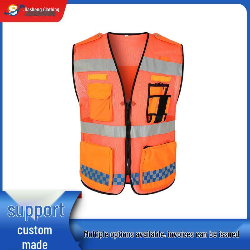 Reflective Traffic Patrol Vest - Road Safety Jacket