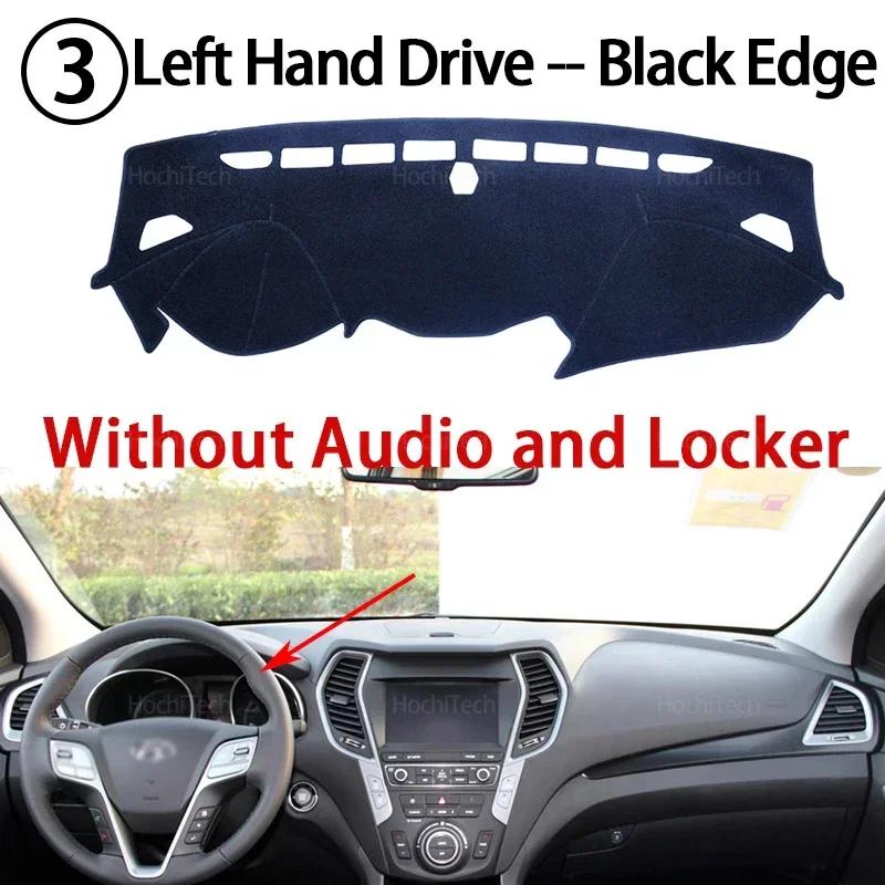 For Hyundai Santa Fe 2013-2018 DM IX45 High Quality Dashboard Mat Dashmat Cover Pad Sunshade Carpet Accessories