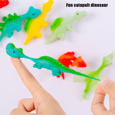 10/20/30Pcs Sling S Dinosaur Finger Toy Sticky Turkey Dino Shooter Game
