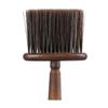 Nylon Espresso Machine Brush Walnut Wood Dust Clean Brush  Camera Lens