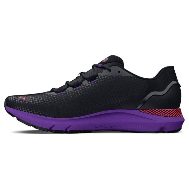 Under Armour Hovr Sonic 6 Comfortable Shock Absorption Durable Low-Top Running Shoes Women Sneakers Black 3026553-001