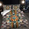 3Pcs Geometric Persian Pattern Bedding Set 3D Print Coreless Comfortable Duvet Cover Set Bedrooms Decor Multiple Sizes