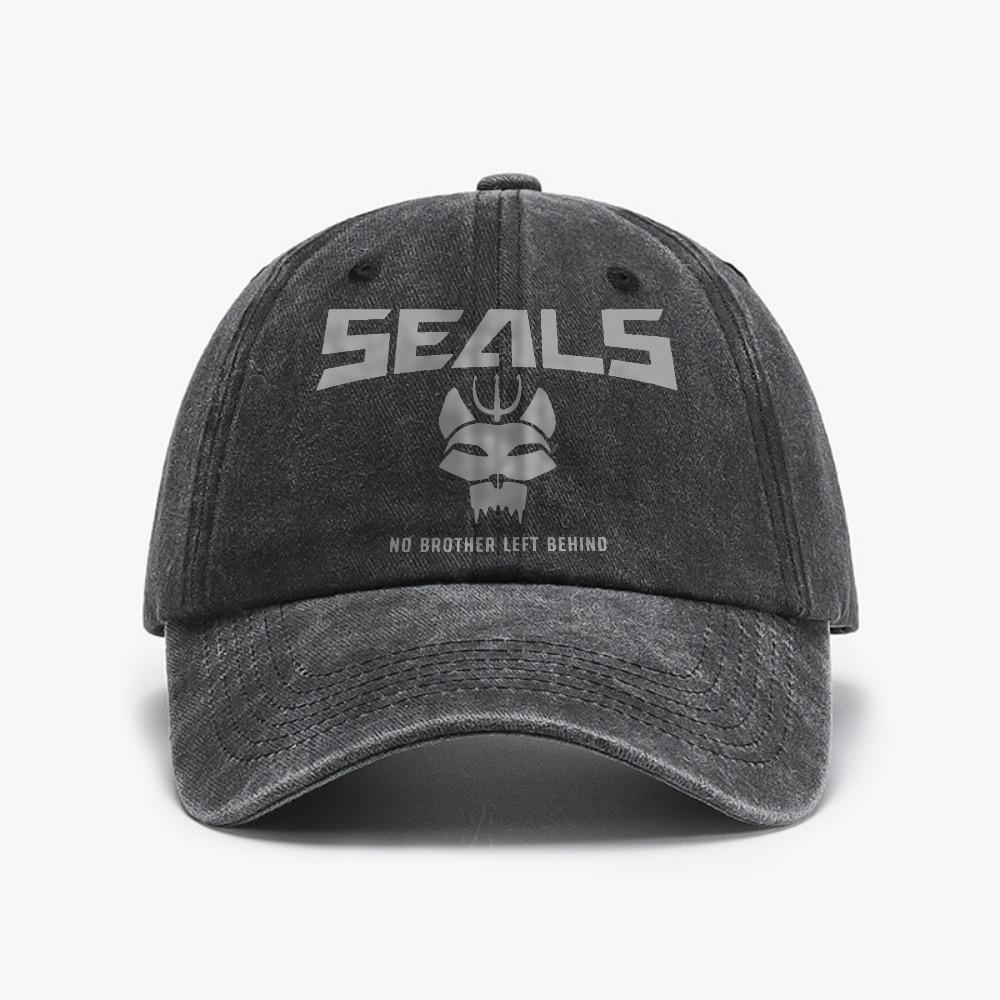 XNS cap Navy Seals Bravo pet Gewassen Verweerd Denim baseballpetten Team Devgru Speciale Krachten Elite Soldaten Papa hoed Verstelbare petten Adjustable