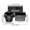 Car Seat Side Organizer,Car Accessories Door Organizer with Cup Holder,Car Utility Accessories,Car Window Cup