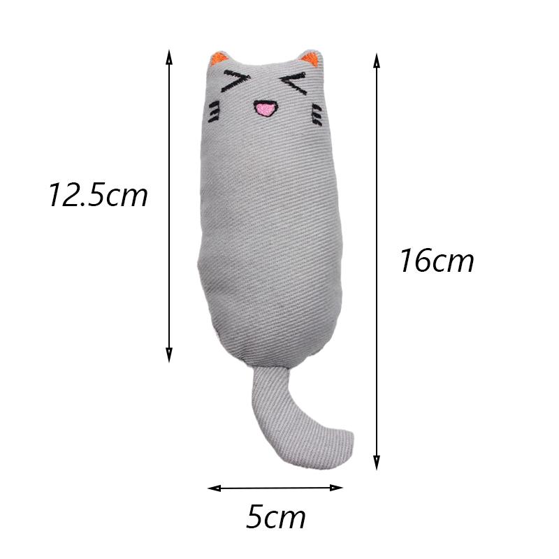 Plush Chew Cat Catnip Toy Interactive Pet Accessories for Cats Sphynx Katten mascotas Products juguete gato zabawki dla kota
