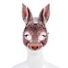 Halloween Maskerade Party Cosplay Kostüm Lustige Party Decor Halbe Gesicht Maske 3D Tiger Schwein Bunny