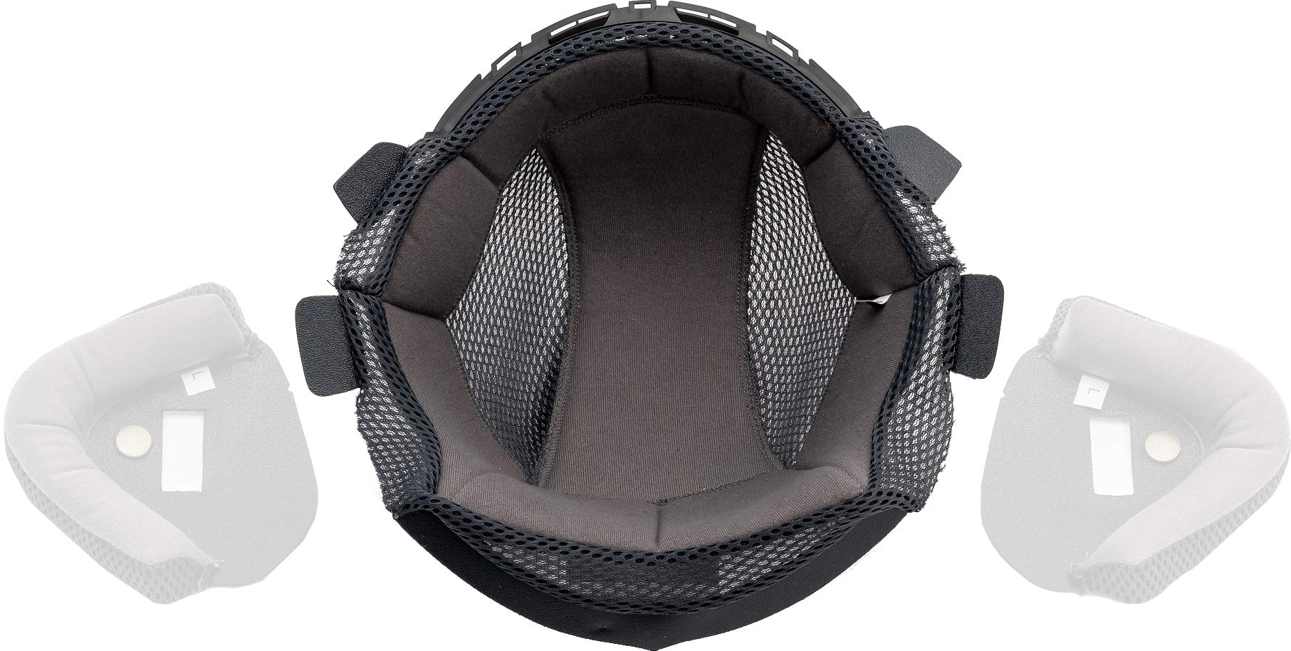 

Motorcycle Jet Helmet Option Interior Top of Head Size L [Yamashiro] Helmet, YH-001 Crown, Interior, YH-001R/01L