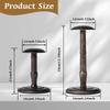 CHADWICK Hat Bronze Medium Size Vintage Hat Hat Hat Stand Stand, Wooden, Color, (Height 21cm, 161621cm), Style, Rack, Hanger,