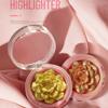 8pcs 3D Carved Rose Highlighter Powder Set Shimmer Illuminating Palette Face Body Eye Nose Contour Makeup Cosmetics for Women
