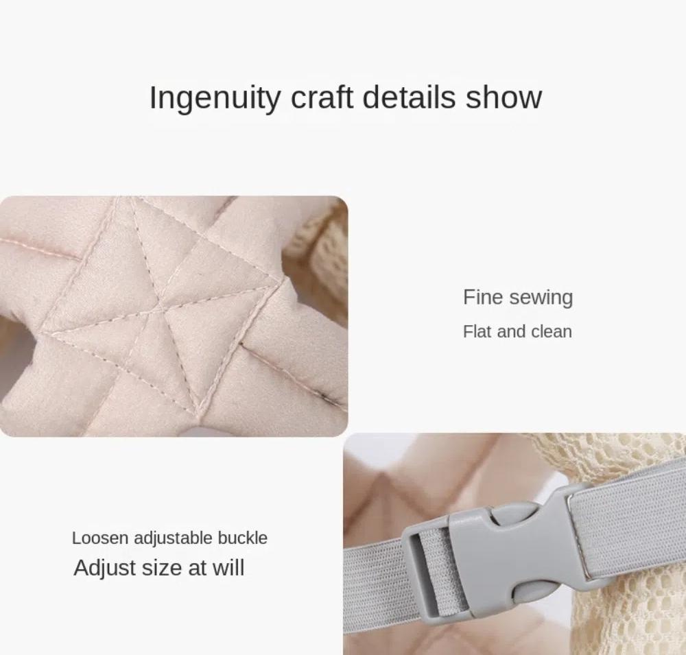 Atmungsaktive Baby-Anti-Sturz-Kappen Verstellbare Kleinkindkappe Kreativer Babyhut Junge