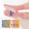 Baby Cartoon Floor Socks Baby Toddler Socks Spring and Summer Pure Cotton Breathable Non-slip Bottom Children's Socks Trampoline Socks