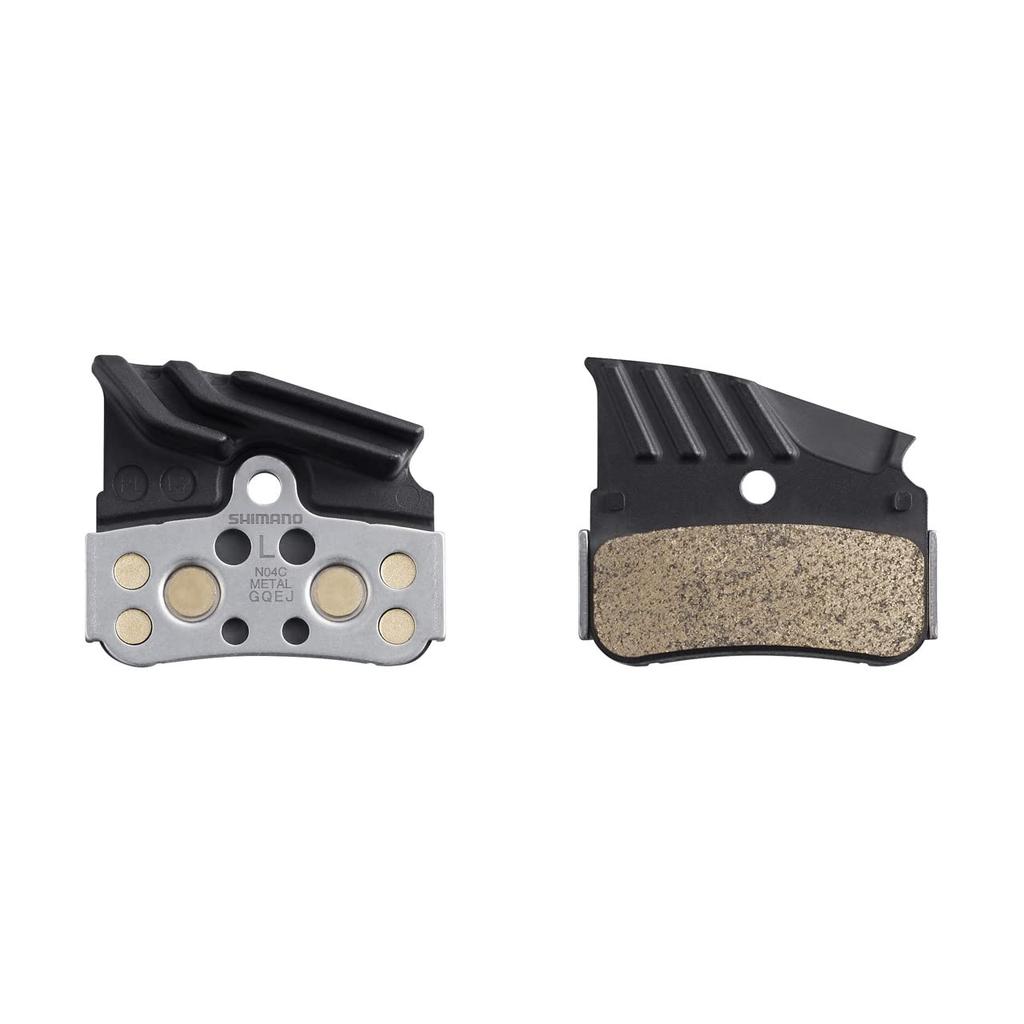 SHIMANO Disc Brake Pad N04 Metal with Fins