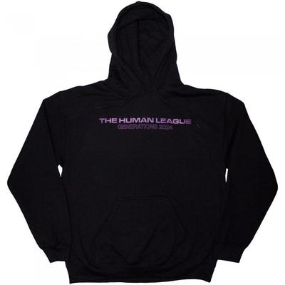 The Human League Unisex Adult Generations Tour 24 Logo Hoodie