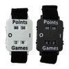 Handgelenk-Punktezähler Manuelle Zifferblattanzeige Anzeigetafel mit Armband Tragbarer Punktezähler Zählt Punkte für Pickleball Tennis Schläger Und Padel