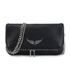 ZV Diamond-Studded Winged Crossbody Rivet Handbag - European & American Women's Fashion Bag