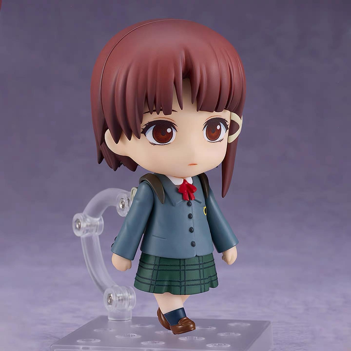 

Hot #2356 Serial Experiments Lain Iwakura Lain Anime Girl Figure Collectible Action Figure Model Doll Toys Birthday Gifts Replica version