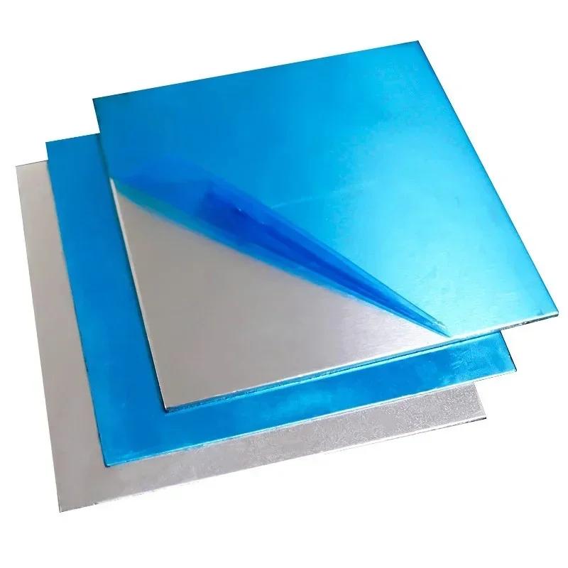 Aluminum Alloy Flat Plate 6061 Aluminium Sheet Thickness 0.8/1/1.2/1.5/2/3/4/5mm 100x100 150x150 200x200 200x300 300x300mm