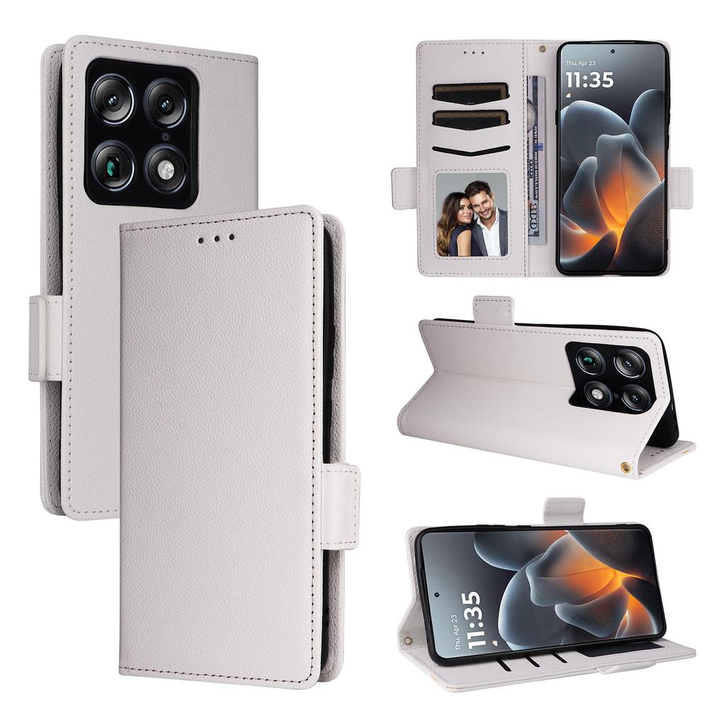 Flip Cover Compatible for Motorola Signature PU Leather Phone Case Full-Body Protection with [RFID Blocking]