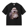 Xing Xing The Monkey Funny Meme T Shirts Men Clothing Fashion Cotton Short Sleeve T-shirt Unisex Retro Harajuku Oversized Tshirt