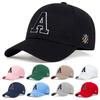 Cappellini da Baseball Unisex con Ricamo Laterale Lettera A Primavera e Autunno Outdoor Regolabili Cappelli Casual Cappello Parasole Cappello Sportivo da Golf