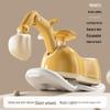 Multifunctional Baby Rocking Horse & Peanut Car with Silent Wheels and Anti-Rollover Design